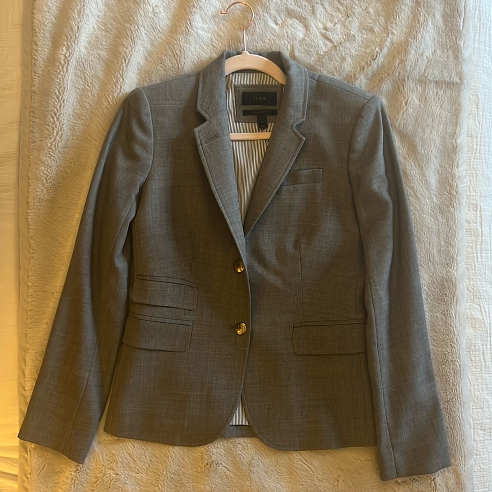 J. Crew schoolboy Gray Blazer